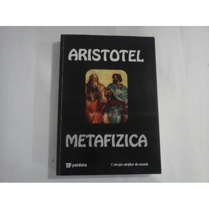 METAFIZICA - ARISTOTEL 